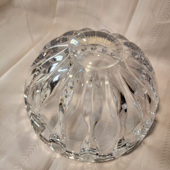 Miller Rogaska Heavy Crystal Bowl 10" dia 5" deep  1/2" thick Rim  Centerpiece - Picture 15 of 16